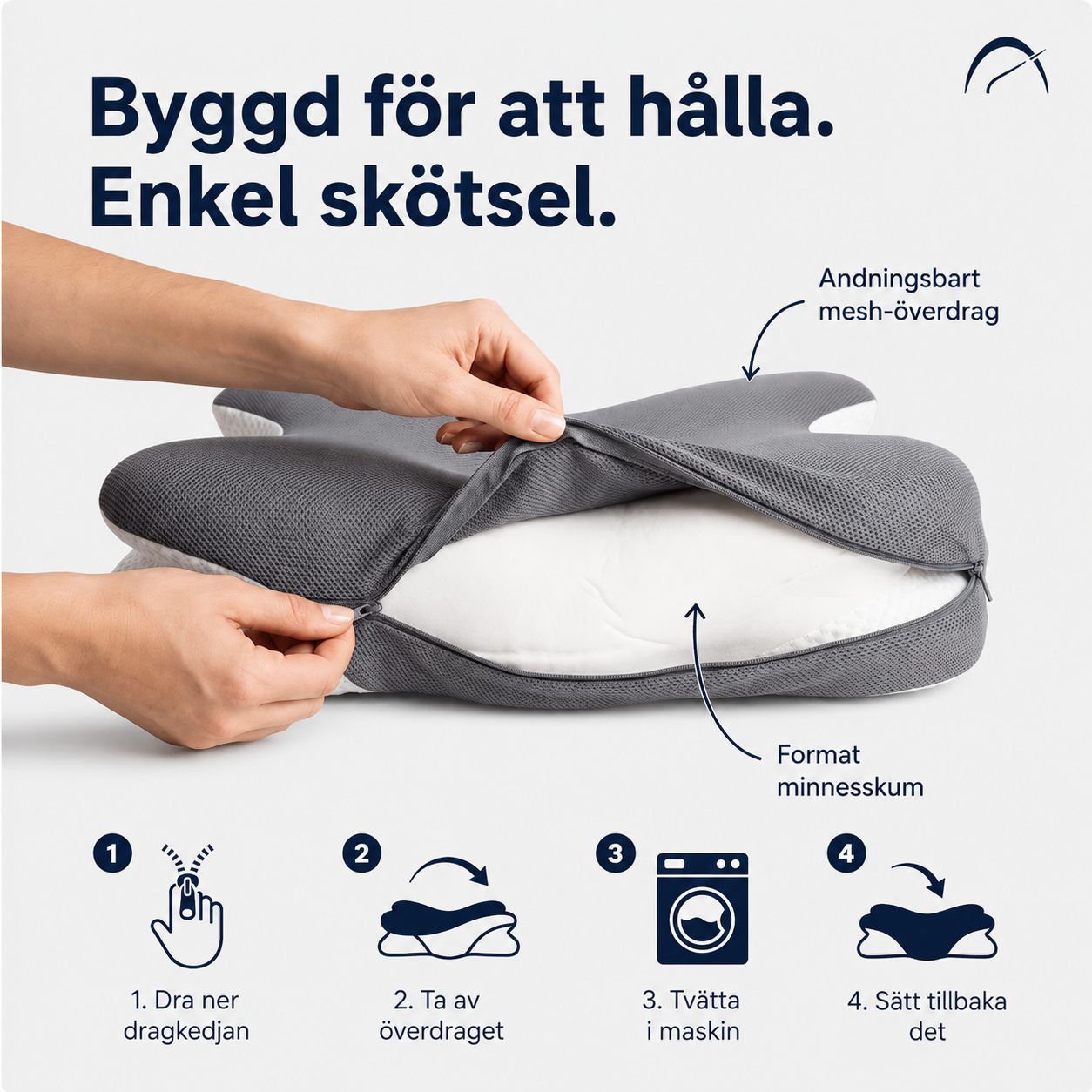 Kynflex CerviCore - Din nacke förtjänar en skön natt.