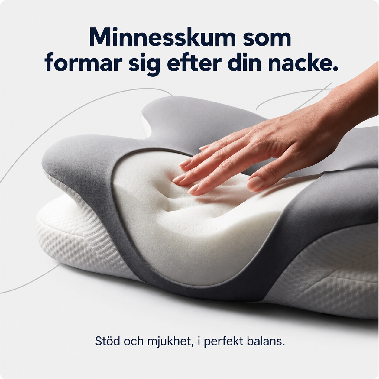 Kynflex CerviCore - Din nacke förtjänar en skön natt.