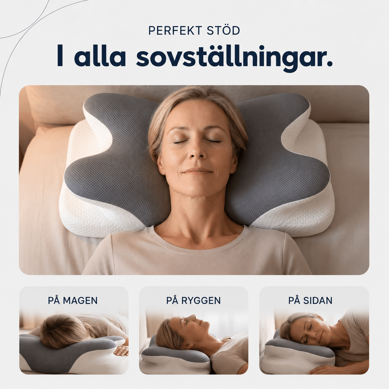 Kynflex CerviCore - Din nacke förtjänar en skön natt.