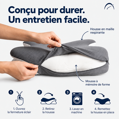 CerviCore — Votre nuque mérite une bonne nuit.