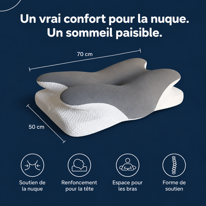 CerviCore — Votre nuque mérite une bonne nuit.